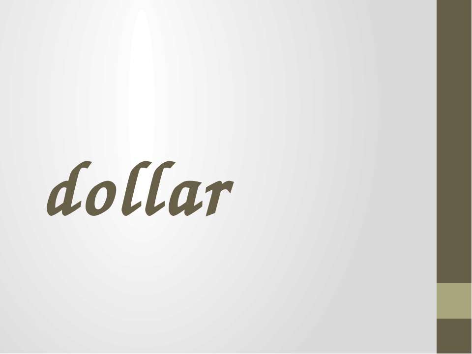 dollar