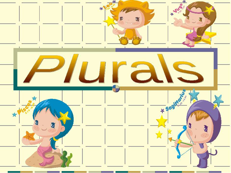 Plurals