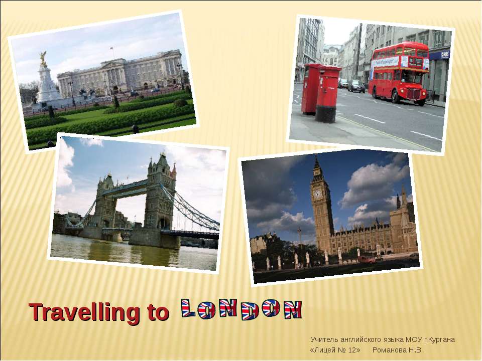 Travelling to London