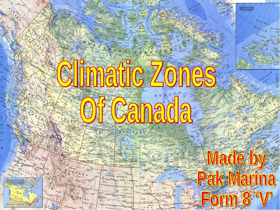 Climatic Zones of Canada