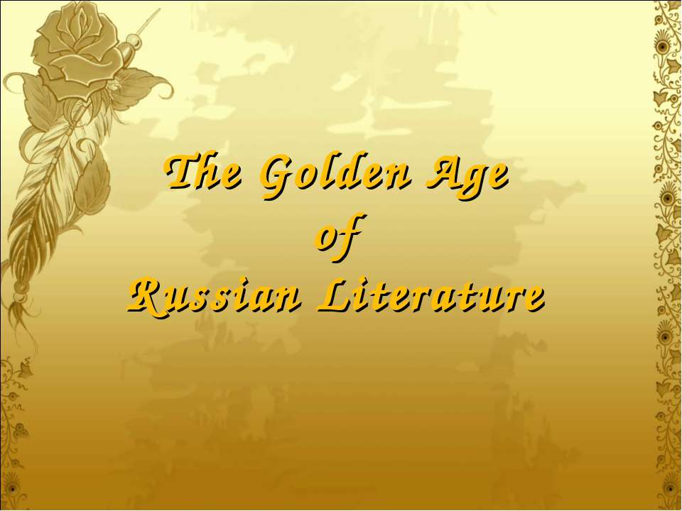 The Golden Age