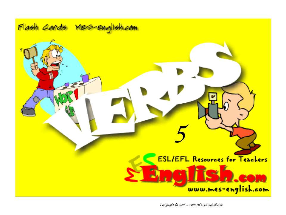 Verbs 5