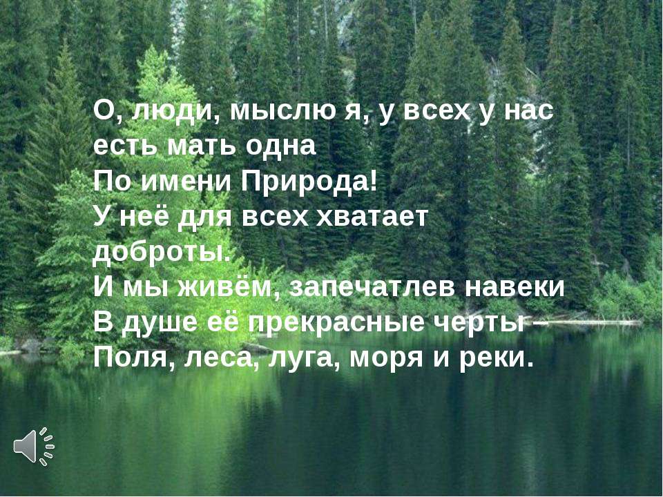 Может ли природа жить без человека?