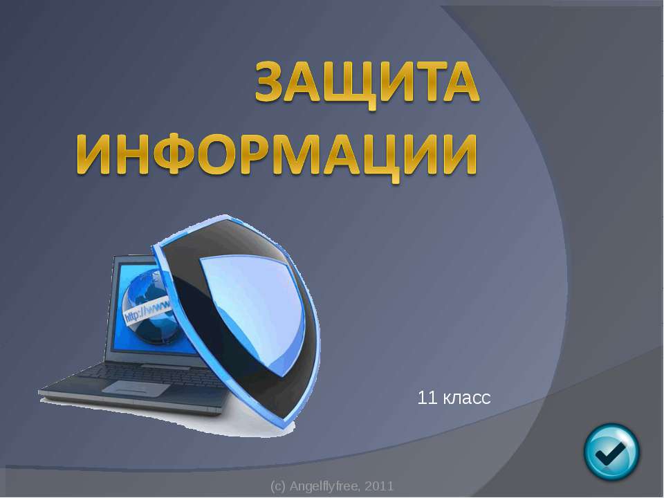 Защита информации (11 класс)