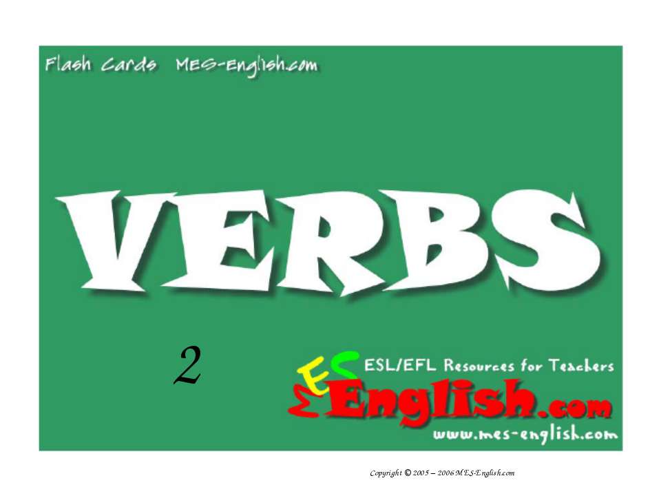 Verbs 2