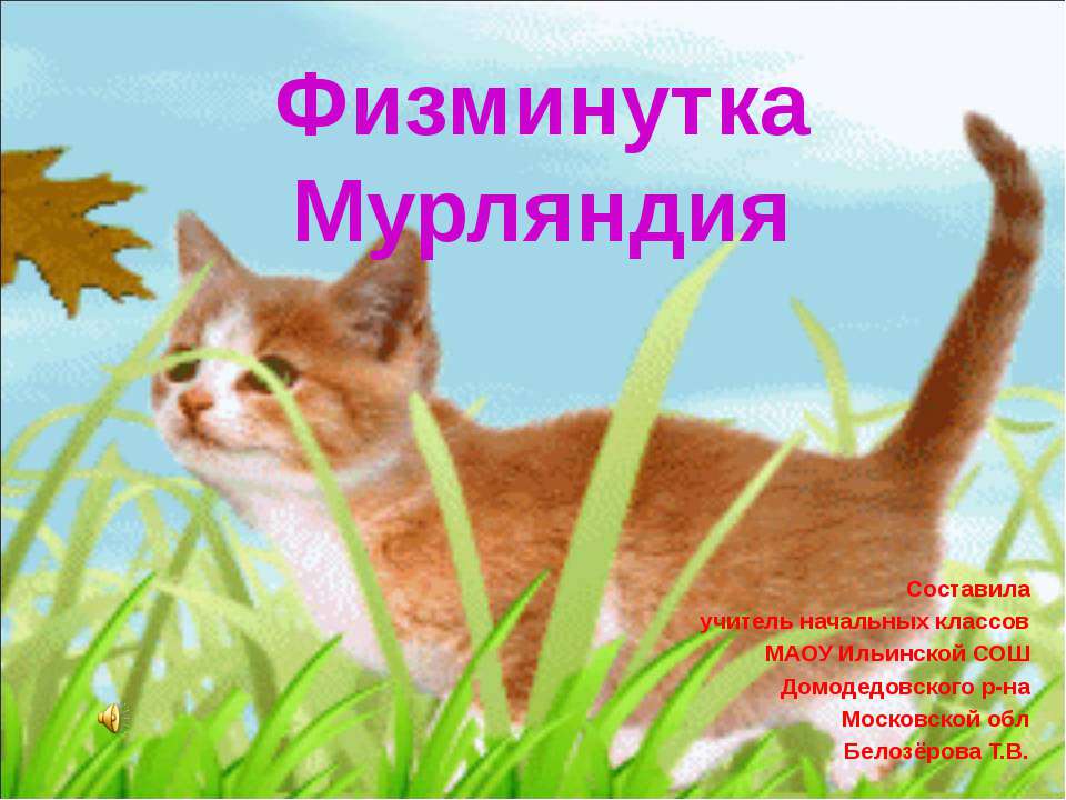 Физминутка Мурляндия