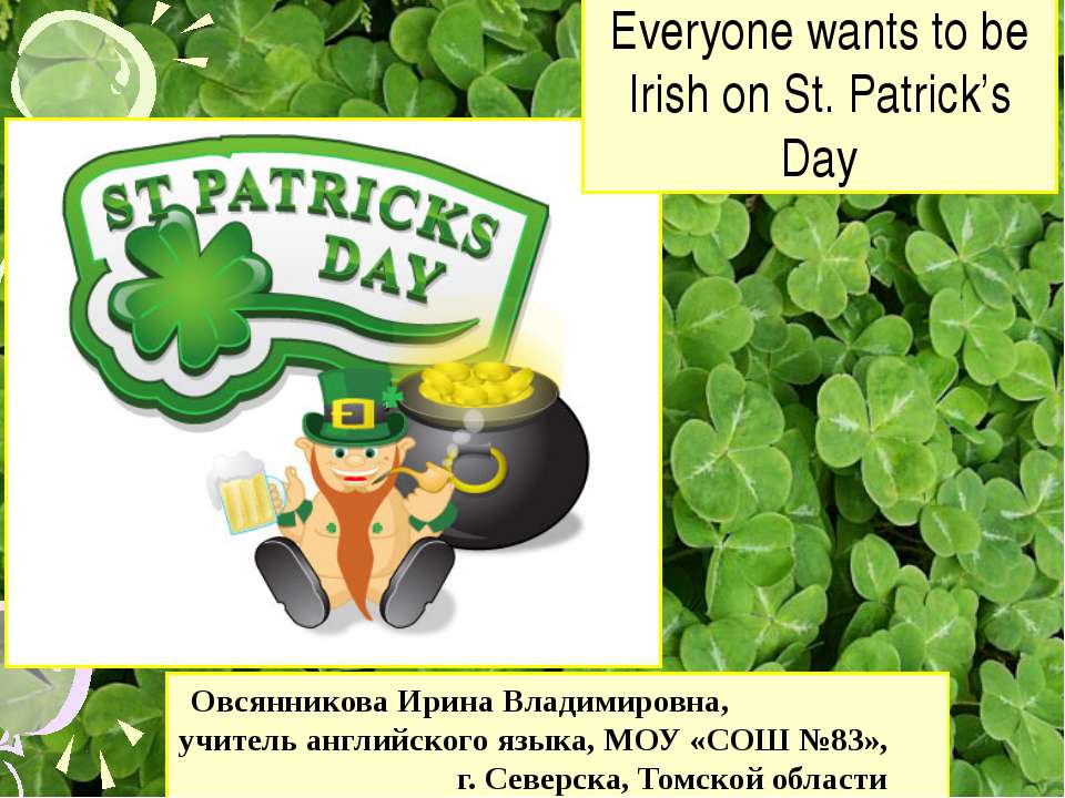 St. Patrick's Day