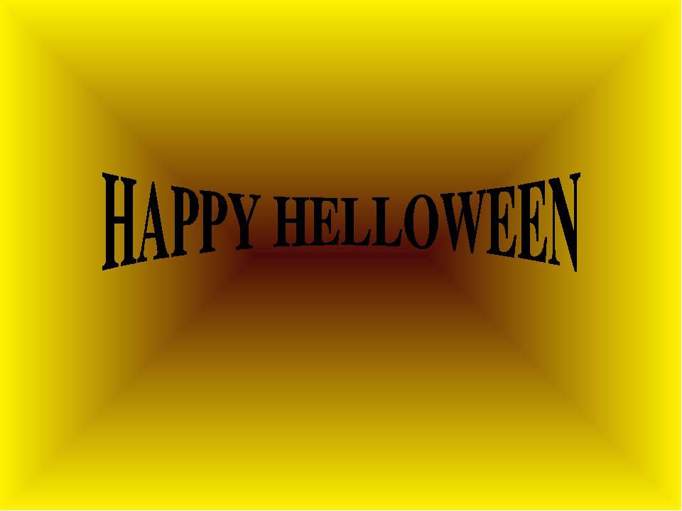 Happy helloween