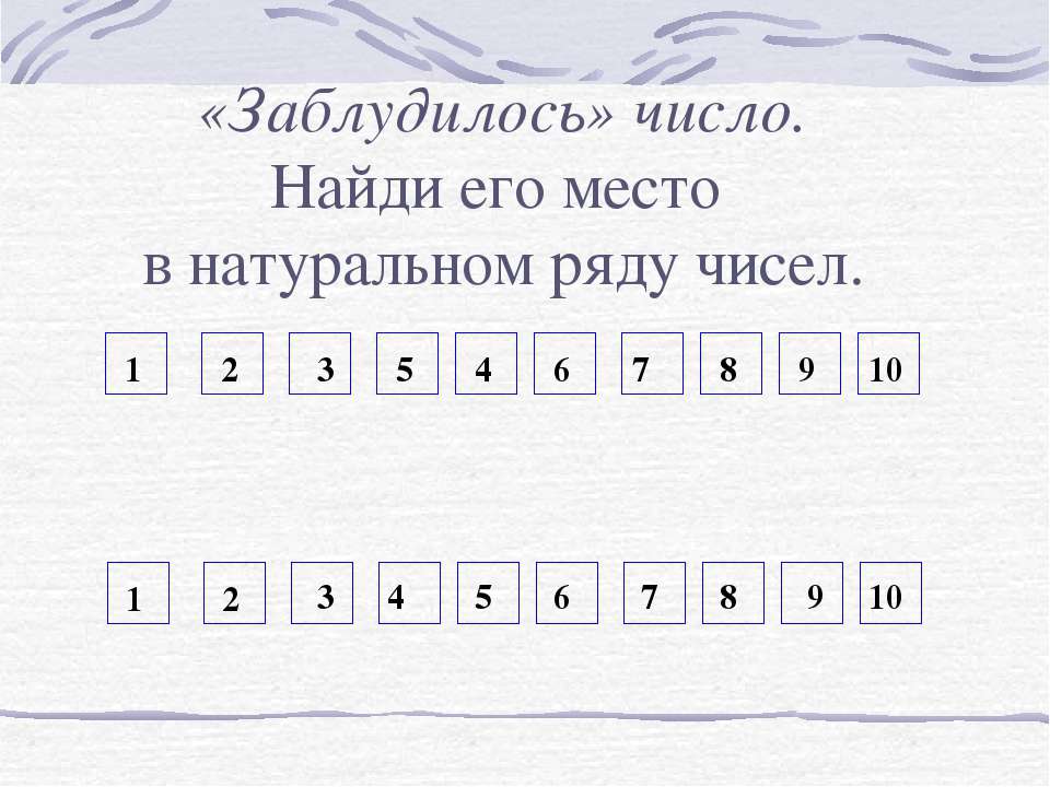 Математика Число 5