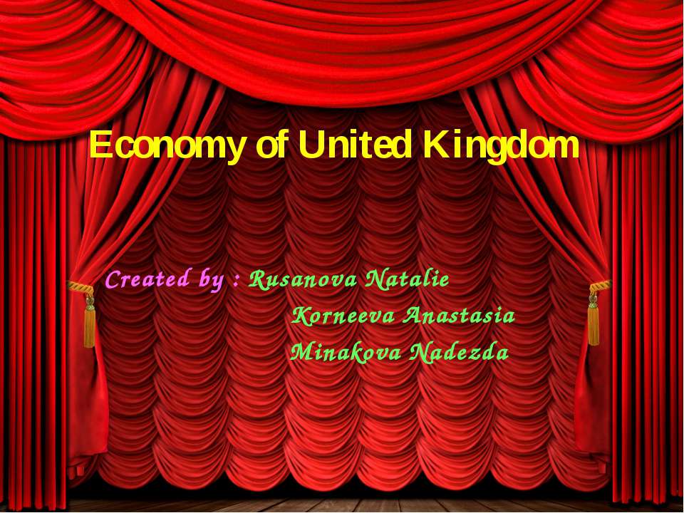 Economy of United Kingdom