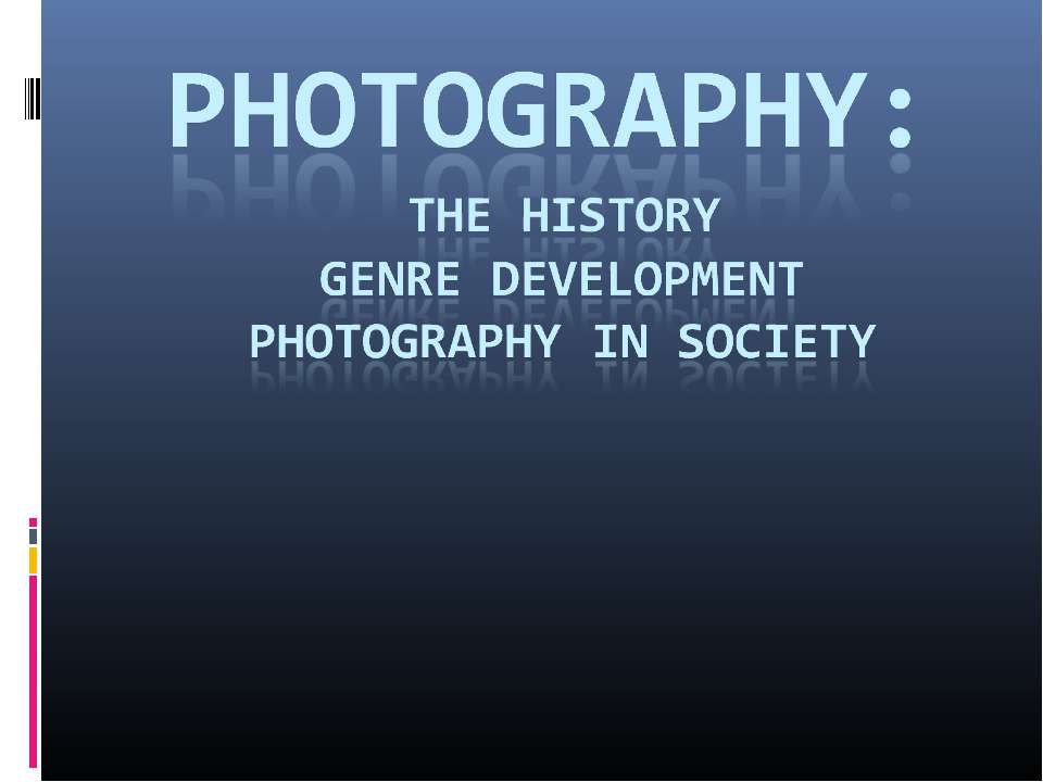 Photography in society