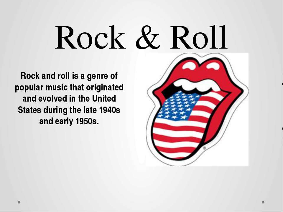 Rock & Roll