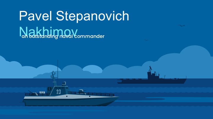 Презентация по морскому английскому языку "Нахимов"