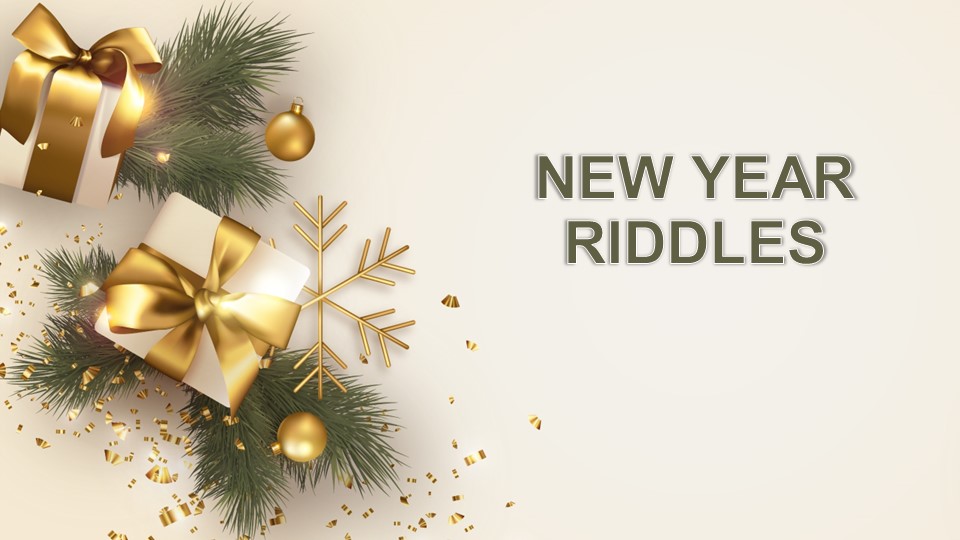 Презентация по английскому языку на тему "Christmas Riddles"