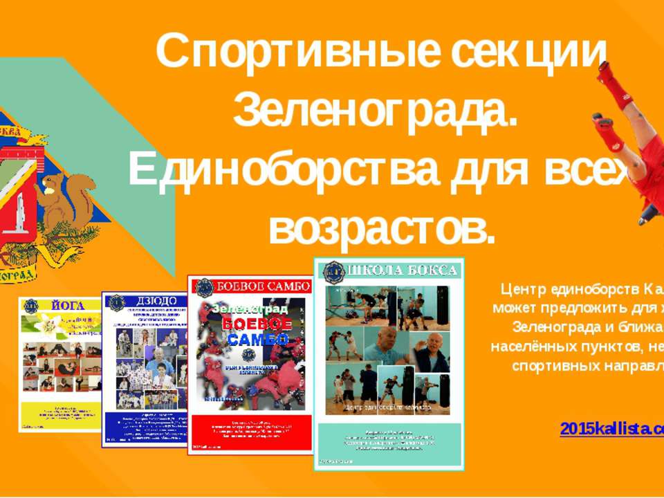 Спортивные секции в Зеленограде. Единоборства для всех возрастов.