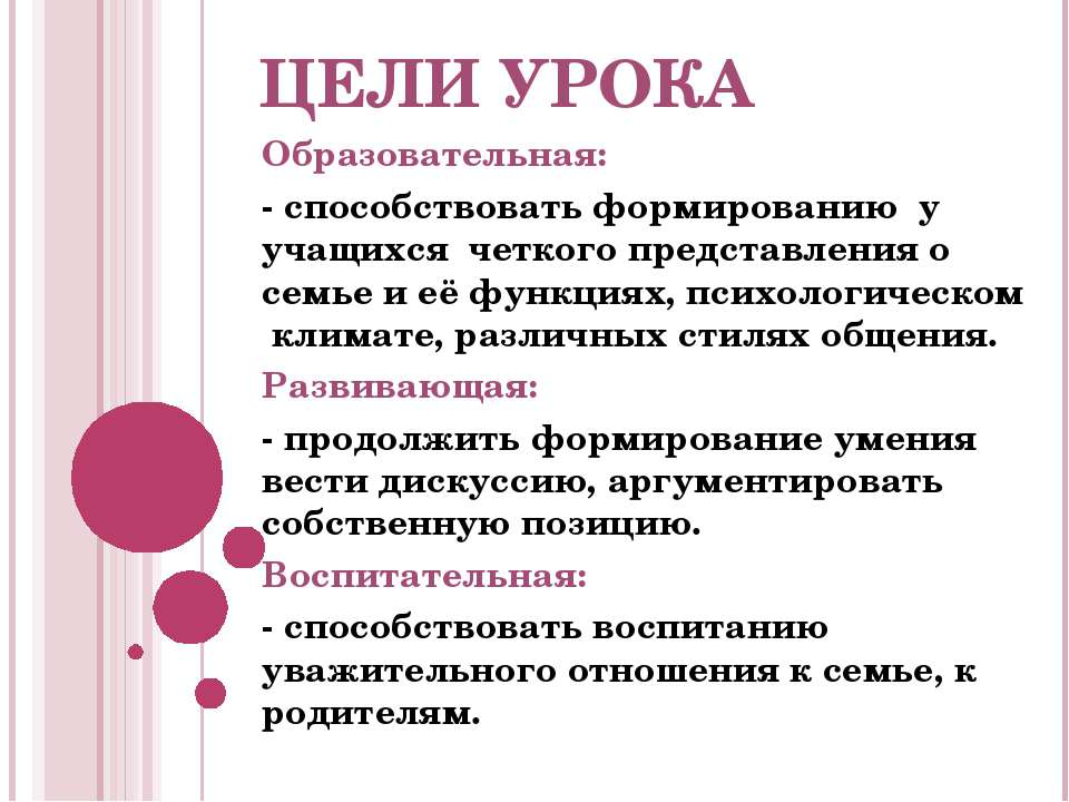 Психологический климат в семье