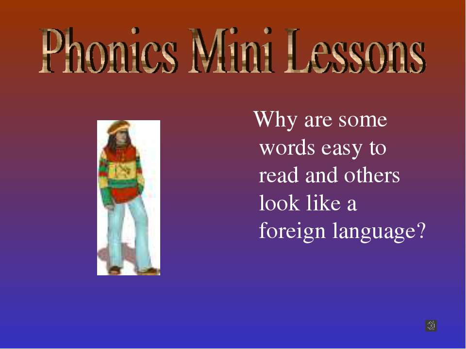Phonics Mini Lessons